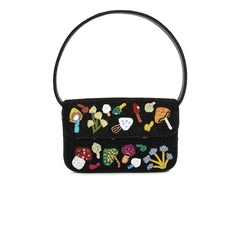 [冬季新品]Staud卡通串珠腋下包袋黑色单肩手提包REVOLVE小众时尚