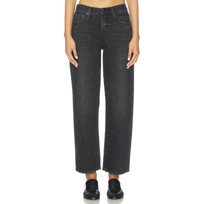 PISTOLA LEXI 微弯直筒设计 黑色 美式复古风REVOLVE小众新款