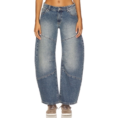 Abrand 99 桶形 蓝色REVOLVE小众新款