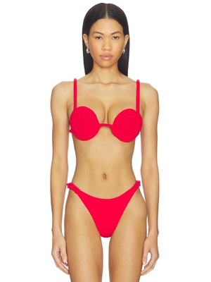 Nau Bikinis ATHENS 比基尼内衣 revolve小众新款 红色