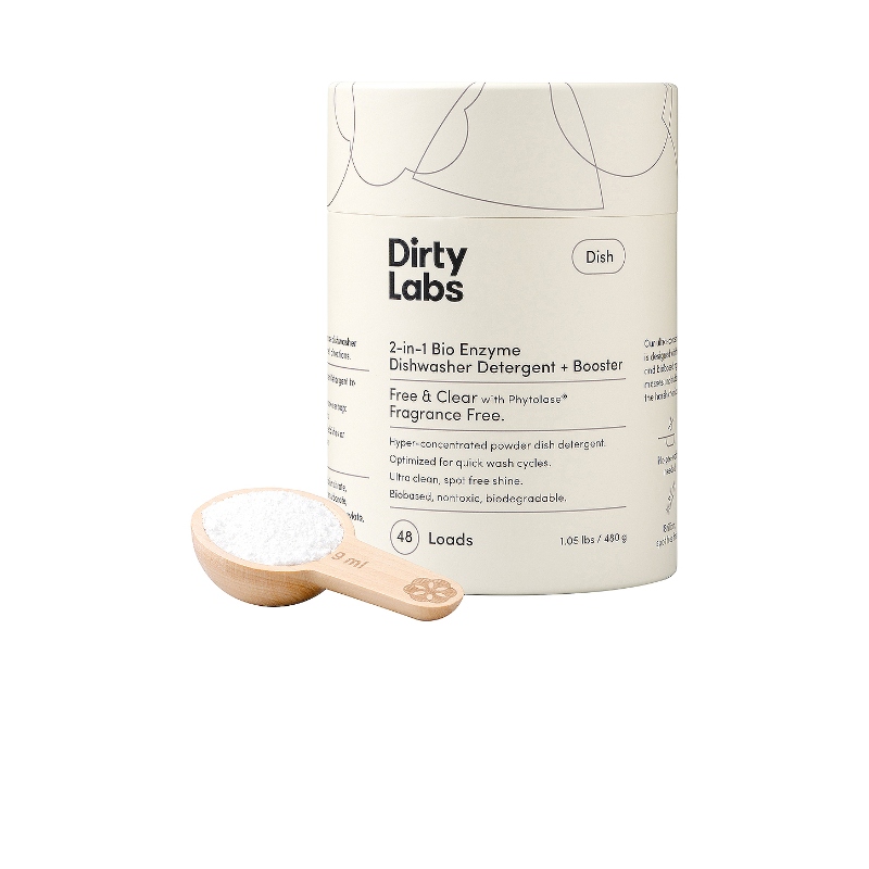 Dirty Labs Free & Clear 2-in1 Bio Enzyme Dishwasher Deterge