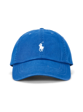Polo Ralph Lauren蓝色水洗小马刺绣休闲棒球帽帽子百搭REVOLVE