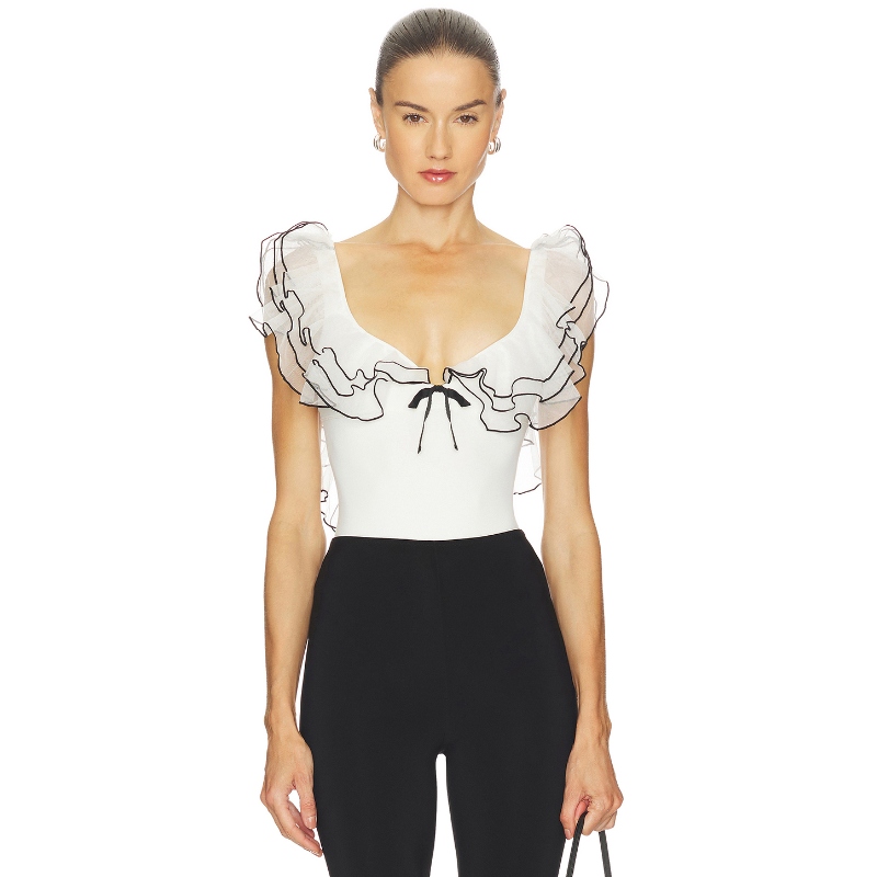 【海外直邮】Free People SUGAR RUSH 紧身服 象牙白 基础易搭内