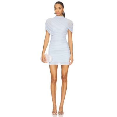 Amanda Uprichard EVIANNA 裙子 Baby BlueREVOLVE小众新款