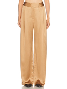 The Sei 长裤 revolve小众新款 棕黄色