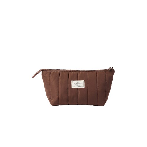 Flat Lay London MAKEUP POUCH  小袋  棕色 秋冬新品REVOLVE