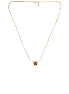 Ettika BEZEL 项链 金属金色REVOLVE小众新款