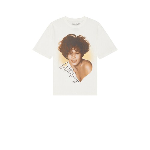 Philcos WHITNEY HOUSTON 宽松T恤  奶油色 秋冬新品REVOLVE