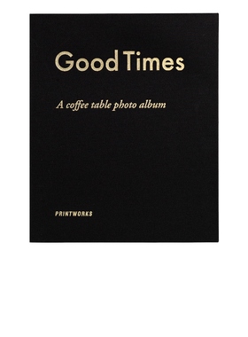 Printworks GOOD TIMES PHOTO ALBUM 相册 黑色REVOLVE小众新款
