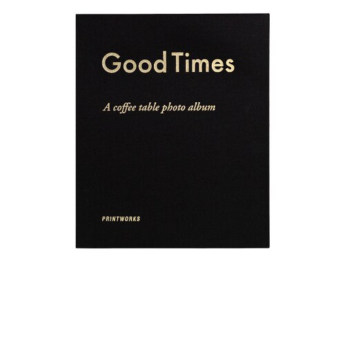 Printworks GOOD TIMES PHOTO ALBUM 相册 黑色REVOLVE小众新款