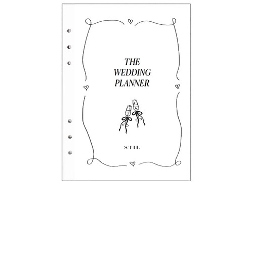 STIL Wedding Planner Insert 6 Ring  白色 秋冬新品REVOLVE