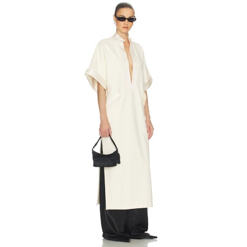 Helsa 深V领短袖衬衫白色26SS秋冬新品 REVOLVE