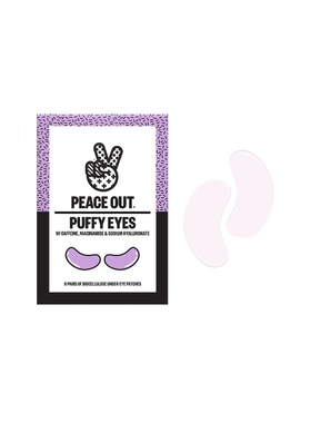 Peace Out PUFFY UNDER-EYE PATCHES 眼贴REVOLVE小众新