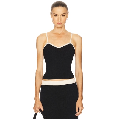 [冬季内搭]OSIS STUDIO STEPH 上装黑色辣妹风REVOLVE小众新款