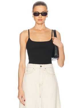 GRLFRND ESSENTIAL CAMI 紧身内衣 黑色 y2k辣妹风REVOLVE