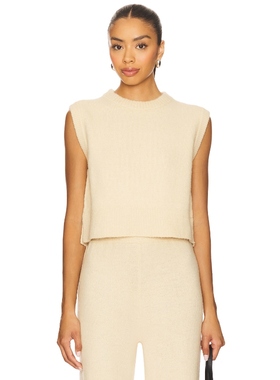 [冬季新品]Callahan PILAR 背心 奶油色REVOLVE小众