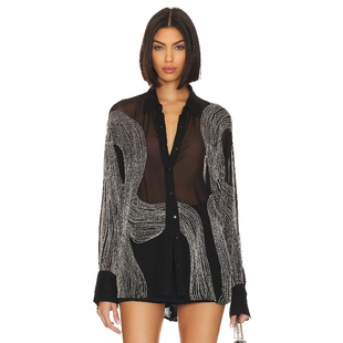 retrofete 新品 SIREN 衬衫 小众新品 revolve时尚 冬季