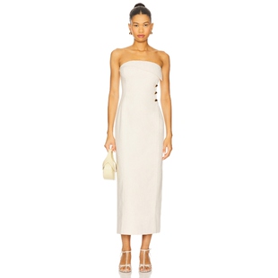 [夏季新品]4th & Reckless MARGOT 连衣裙 中性色调 REVOLVE小众