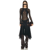 ATTICO 裙子 黑色 THE 前卫REVOLVE小众新款