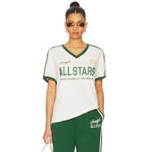 上衣REVOLVE小众新款 The T恤 休闲运动风V领短袖 Mayfair Group