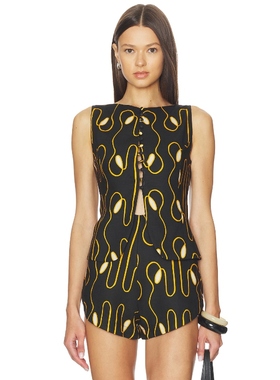 Cala de la Cruz GENOVA 上装 黑色REVOLVE小众新款