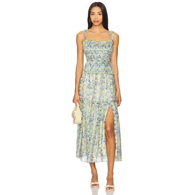 [冬季新品]ASTR the Label 连衣裙吊带碎花旅游度假风REVOLVE