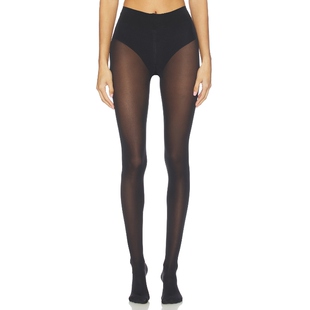 沃尔福特 黑色REVOLVE小众新款 PURE 袜 连裤 Wolford