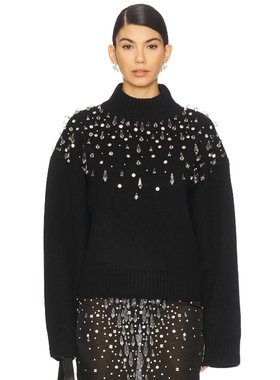 retrofete CHRISTA 毛衣 黑色REVOLVE小众新款