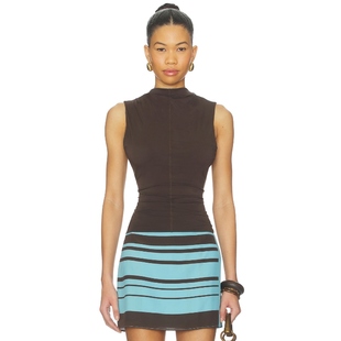 棕色REVOLVE小众新款 背心 MATHEO SIR.