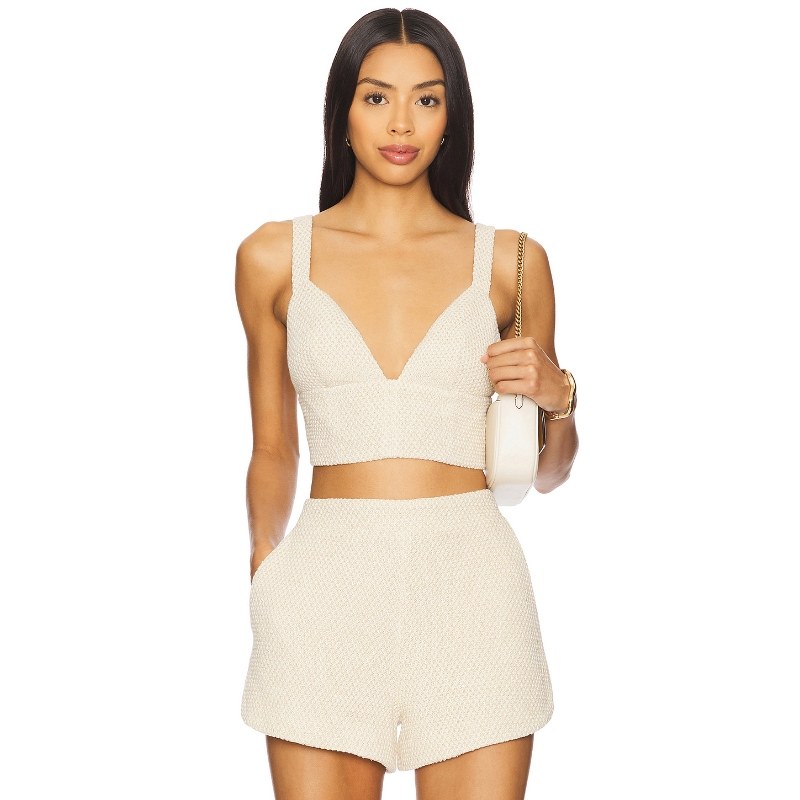 [冬季内搭]L'AGENCE CASTALIA 胸衣 奶油色REVOLVE小众新款,女装/女士精品,背心吊带,淘宝优惠券,粉丝福利购,淘宝优惠卷