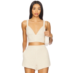 [冬季内搭]L'AGENCE CASTALIA 胸衣 奶油色REVOLVE小众新款