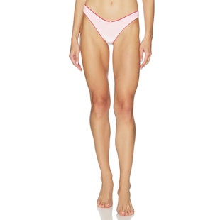 粉色 Frankies 比基尼泳裤 DOVE y2k辣妹风REVOLVE小众新 Bikinis