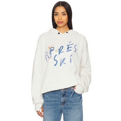 [春季新品] The Laundry Room 连帽衫白色运动复REVOLVE小众新款