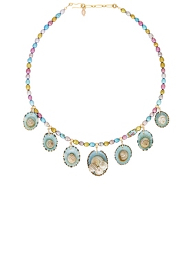 [冬季新品]Brinker + Eliza 招牌式项链 绿色 REVOLVE小众