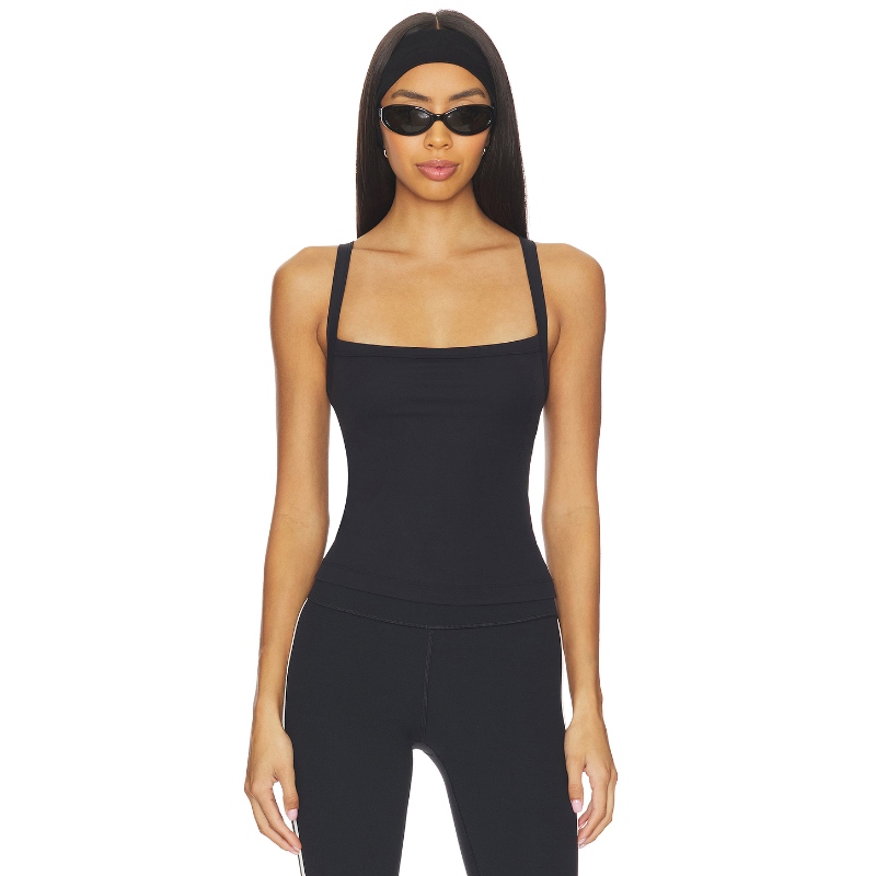 Splits59 MONAH RIGOR 背心上装 黑色 y2k辣妹风REVOLVE小众新款