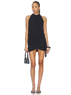 Free People VIOLETTA 迷你裙 revolve小众新款 黑色