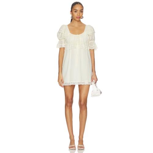 For Love & Lemons JUNIPER 连衣裙 26春夏新品 revolve小众新款
