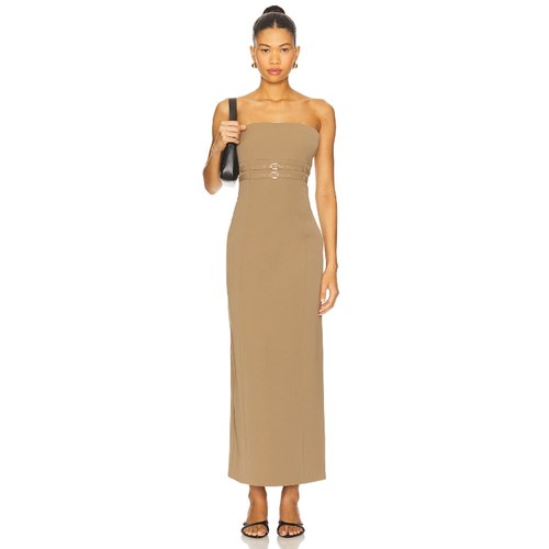 [春季新品]4th & Reckless STEPHANIE 裙子 米色 REVOLVE小众