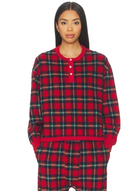 The Great THE PLUSH 上装 红色 y2k辣妹风REVOLVE小众新款