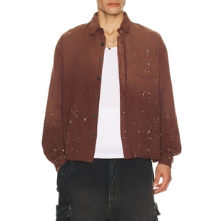 红色REVOLVE小众新款 Rlyk 衬衫 短款 BILLY