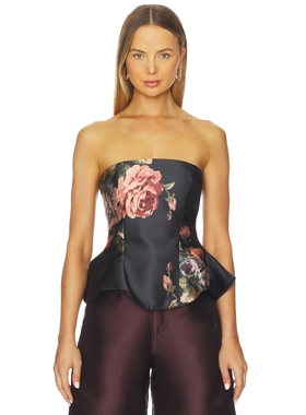 [冬季内搭]Marques ' Almeida FLOWER 上装黑色REVOLVE