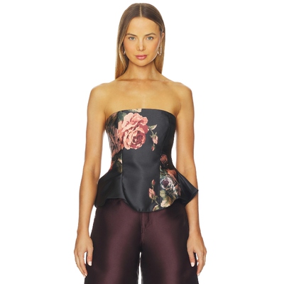 [春季新品]Marques ' Almeida FLOWER 上装黑色REVOLVE