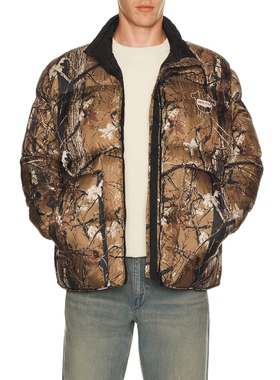 True Religion 真实信仰 蓬蓬感夹克 棕色REVOLVE小众新款