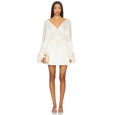 SNDYS BALI MINI 裙子 象牙白REVOLVE小众新款