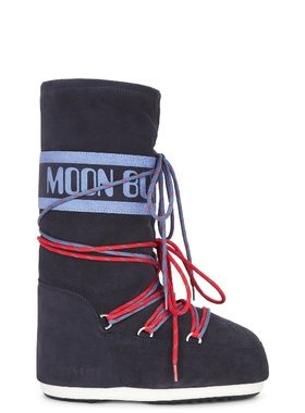MOON BOOT MB ICON LACES 靴子 藏青色 女款REVOLVE小众新款