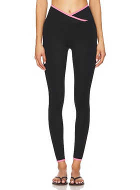 [冬季新品] STRUT-THIS 及踝打底裤黑色美式休闲风REVOLVE