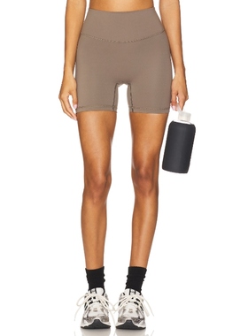 [冬季新品]FORM 5' CORE 机车短裤 棕黄色运动复古风REVOLVE小众