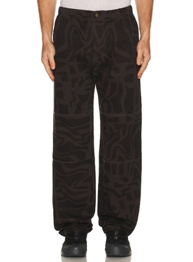 By Parra BROKEN FTP 长裤 黑色REVOLVE小众新款