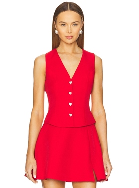 [春节穿搭]ELLIATT Buttercup Top 红色辣妹风REVOLVE小众新款