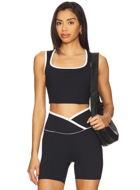 YEAR OF OURS DIANA 运动胸罩 黑色 运动复古风REVOLVE小众新款